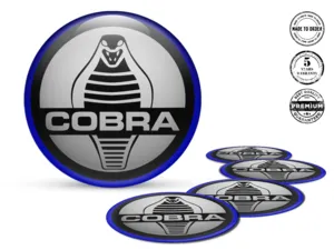 Shelby Adesivo Cupola Design Emblemi Ruota Pregiati